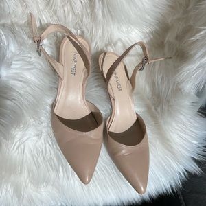 Tan/Nude Slingback Heels